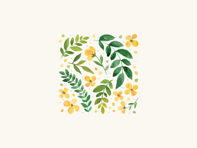 sun in leaves pattern botanical bouquet branding composition design floral flower flowers graphic design leaf leaves logo nature romantic texture