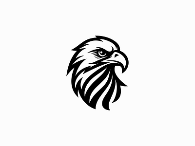 Eagle Logo animal bird branding design eagle emblem freedom hawk icon identity illustration logo mark security sports symbol vector