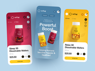 Pharmacy Mobile App app app design health app healthcare medical medical app medical care medicine mobile mobile app mobile app design pharmacy pharmacy app product design promo supplements supplements app telemedicine vitamins