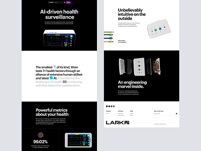 Lark AI landing best website design design figma design health health device heart heart website home page design landing design landing page design modern webside professional website design ui ui design ux ux design web design example web design inspiration web design portfolio webdesign