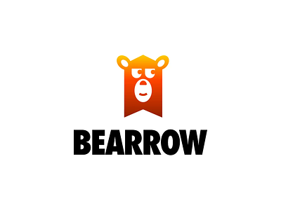 Bearrow Logo Animation 2d animation 3d after effects agency arrow bear branding crypto loading page logo logo animation media motion graphics motion logo play splash screen symbol team video